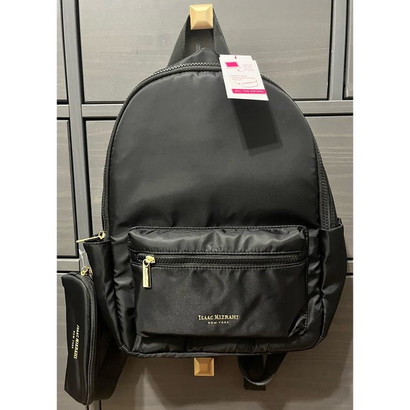 Isaac Mizrahi Handbags - NWT Viral TikTok Isaac Mizrahi Backpack, Black